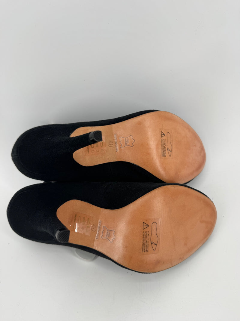 Women's Reiss Ankle Strap Sandal Reels Black - Sz 10