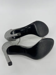Stuart Weitzman Nudistsong Platinum Heels Size 6