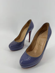 Christian Louboutin Lavender Patent Leather Heels Size 38