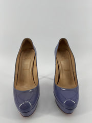 Christian Louboutin Lavender Patent Leather Heels Size 38