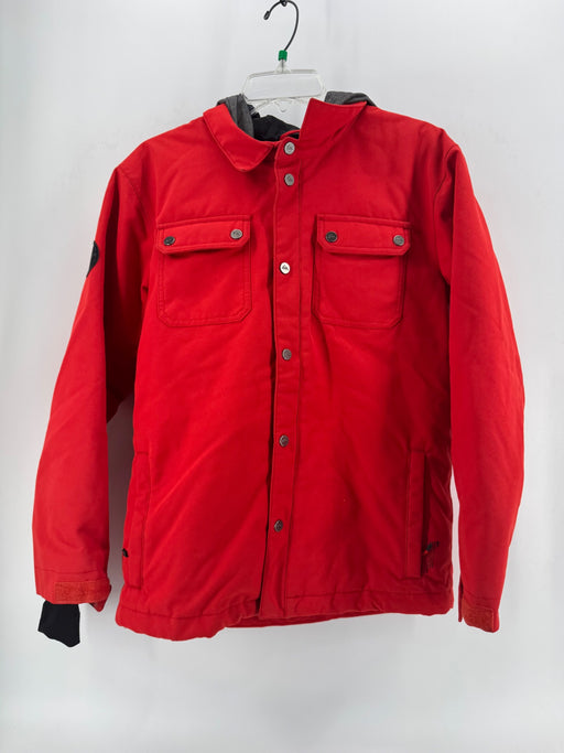 Quiksilver Dry Flight Tech Red Jacket Size LG