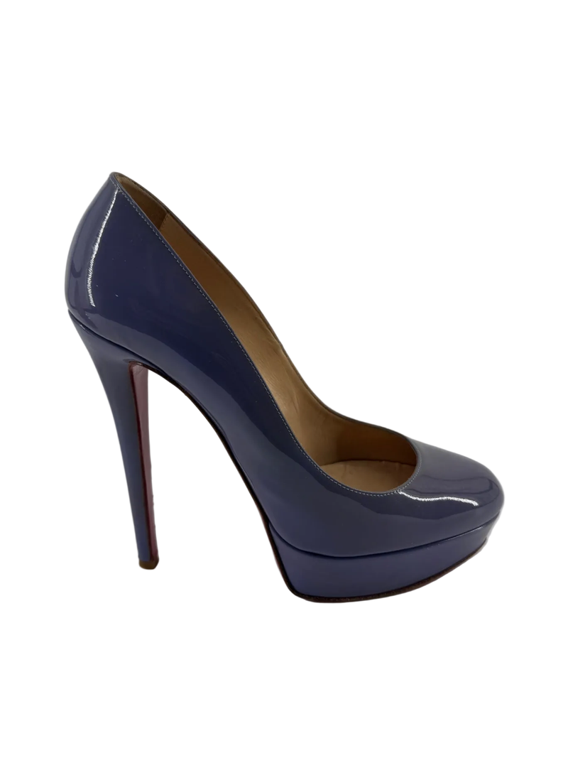 Christian Louboutin Lavender Patent Leather Heels Size 38