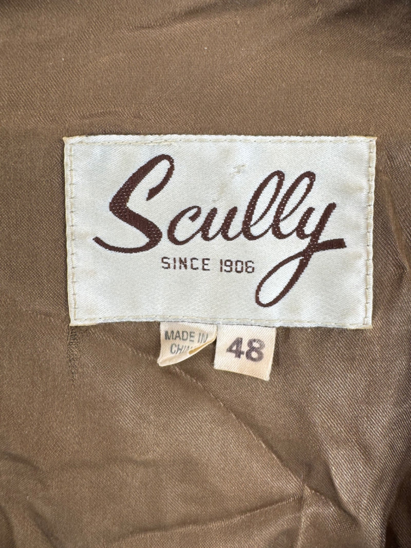 Scully Men’s Leather Vest Size 48