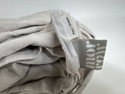 Morrow Gray Linen Blanket Cover Size Full/Queen