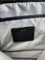 Tumi Black Leather Hannah Backpack