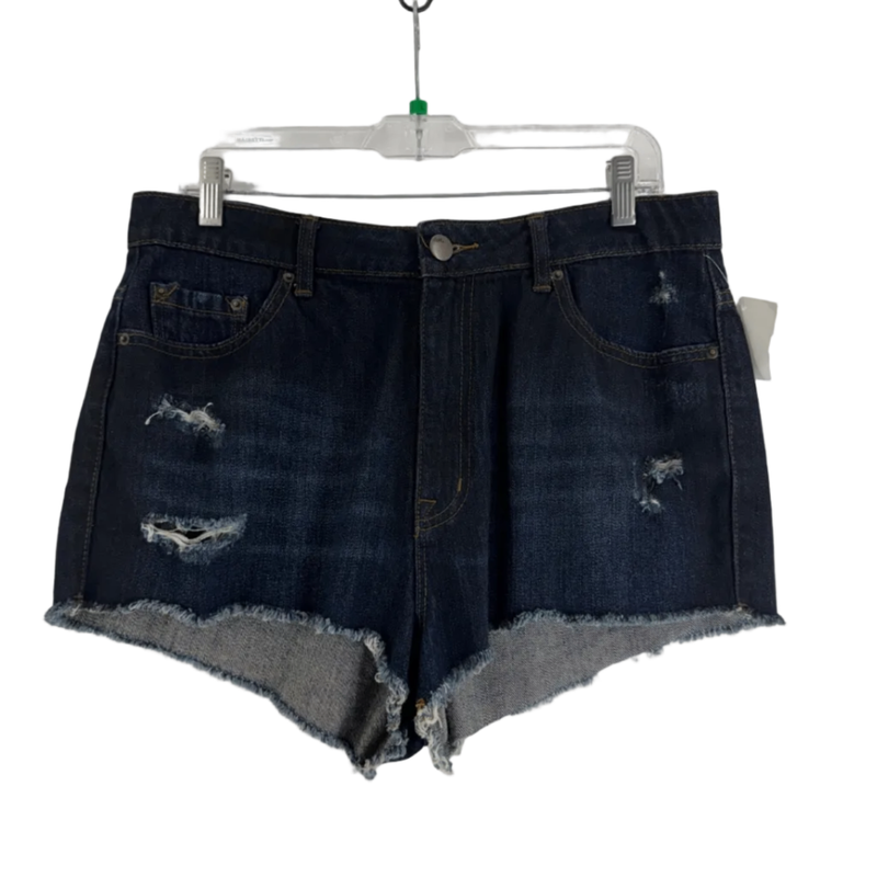 BDG High Rise Cheeky Denim Shorts Size 32