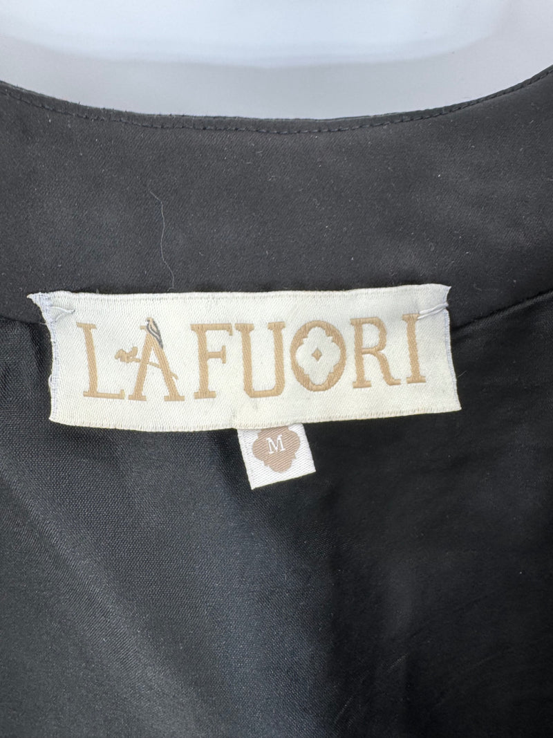 La Fuori Beaded and Embroidered Jacket Size M