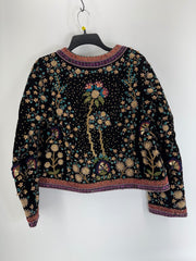 La Fuori Beaded and Embroidered Jacket Size M