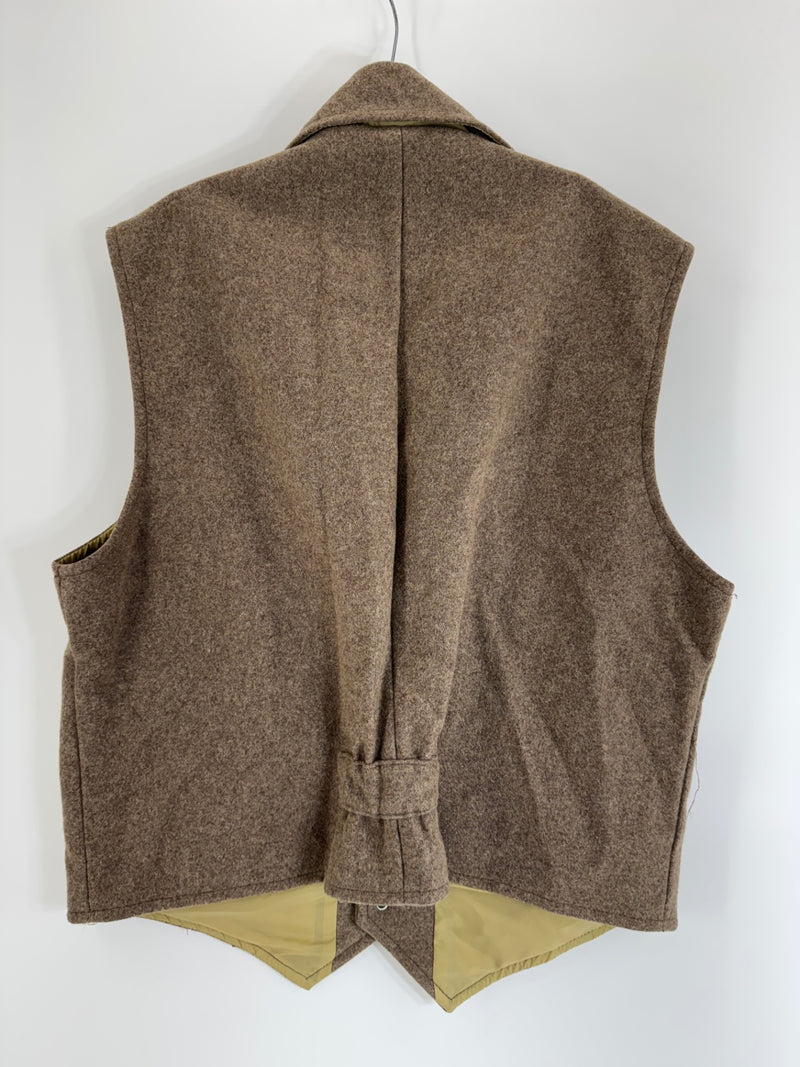 Schaefer Outfitters Brown Wool Vest Sizs XL