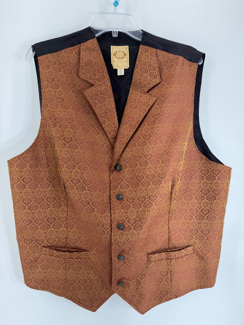 Wah Men’s Western Vest Size XL