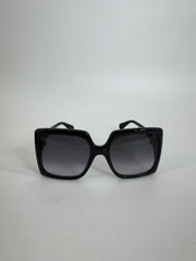 Gucci Black Oversized Square Sunglasses