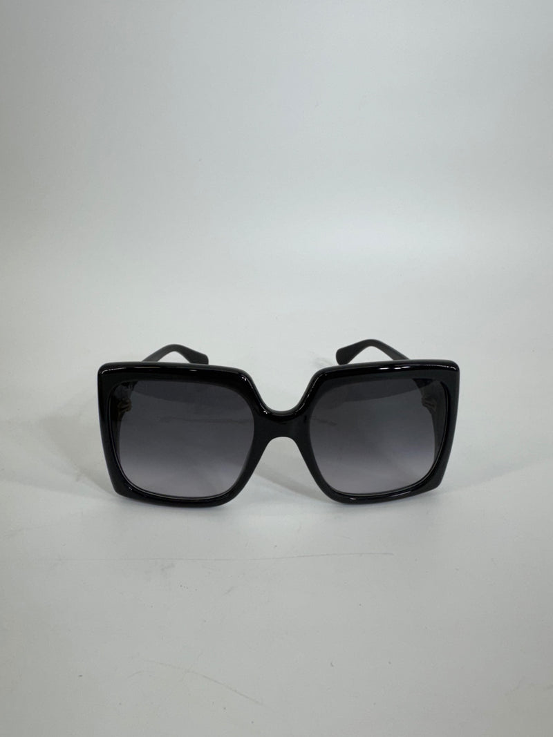 Gucci Black Oversized Square Sunglasses