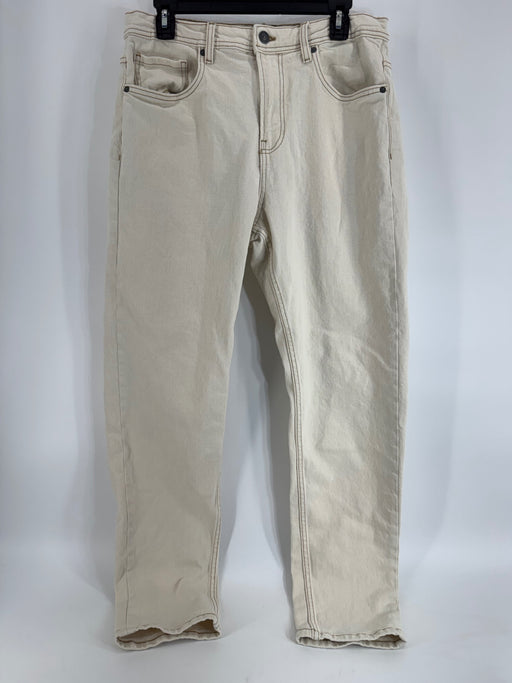 Cotton On White Tapered Jeans Size 32
