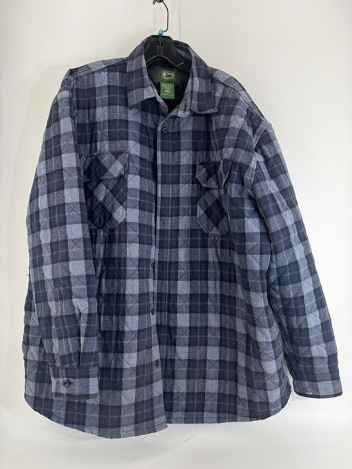 Stillwater Supply Co. Blue Plaid Jacket Size XL