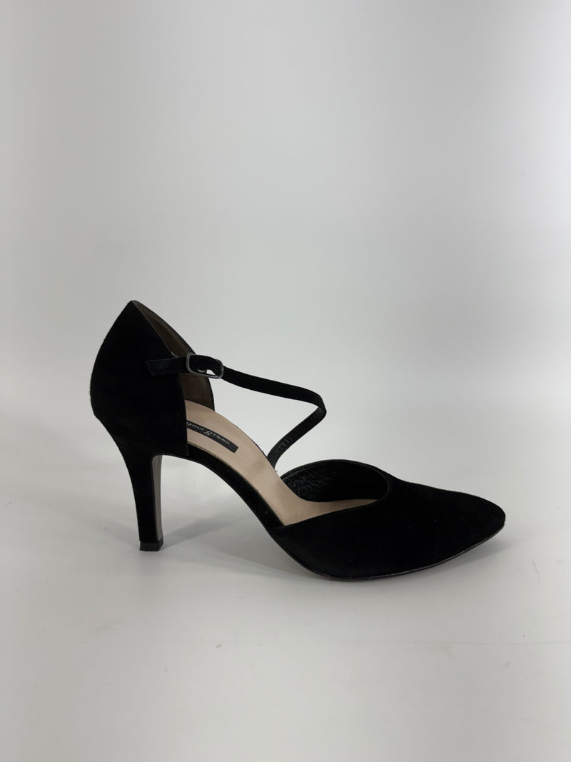Paul Green Black Point High Heels Size 6.5