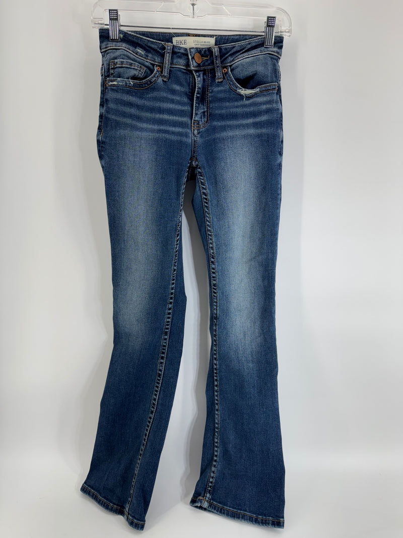 BKE Stella Mid Rise Bootcut Jeans Size 25
