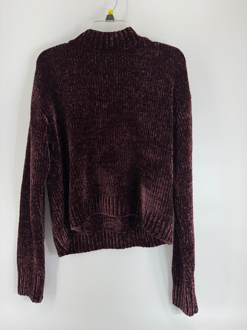 Sanctuary Burgundy Knit Sweater Size M
