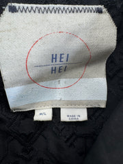 Hei Hei Black Nylon Coat Size M/L
