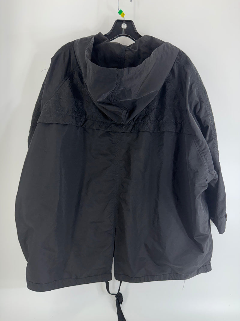 Hei Hei Black Nylon Coat Size M/L