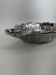 Arthur Court Aluminum Deer Bowl