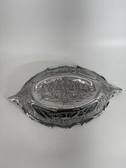 Arthur Court Aluminum Deer Bowl
