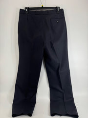 Yves Saint Laurent Navy Wool Pants Size 36