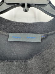Proenza Schouler Black Wool Blend Top Size LG