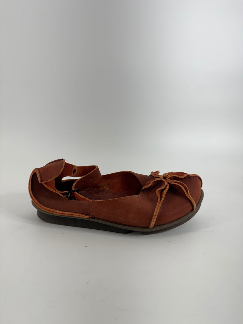 Trippen Peony Leather Flats Size 5