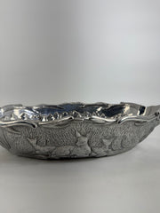 Arthur Court Aluminum Deer Bowl