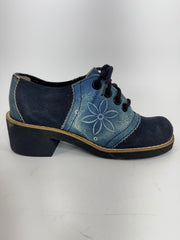Chandlers French Room Originals Navy Floral Size 6
