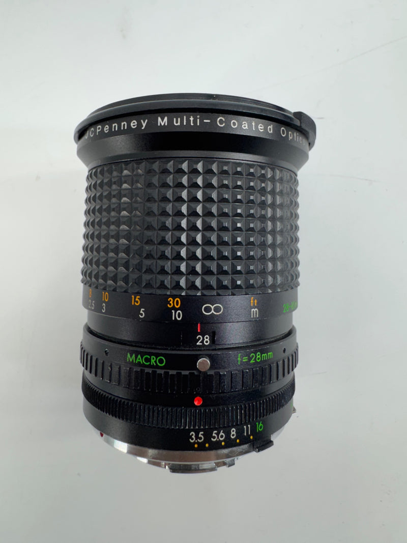 JCPenney Vintage Macro Lens 8306182 28-80mm