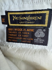 Yves Saint Laurent Tan Pants Size 36