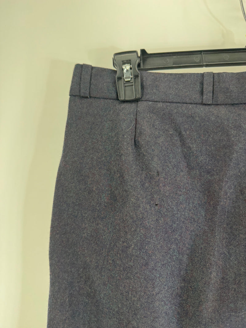 Yves Saint Laurent Navy Wool Pants Size 36