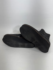 Maison Margiela Platform Suede Platform Ankle Boots Size 7.5