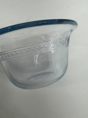 Fire King Vintage Blue Sapphire Custard Cup 