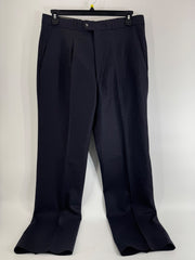 Yves Saint Laurent Navy Wool Pants Size 36