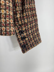 Arden B Wool Blend Button Jacket Size SM