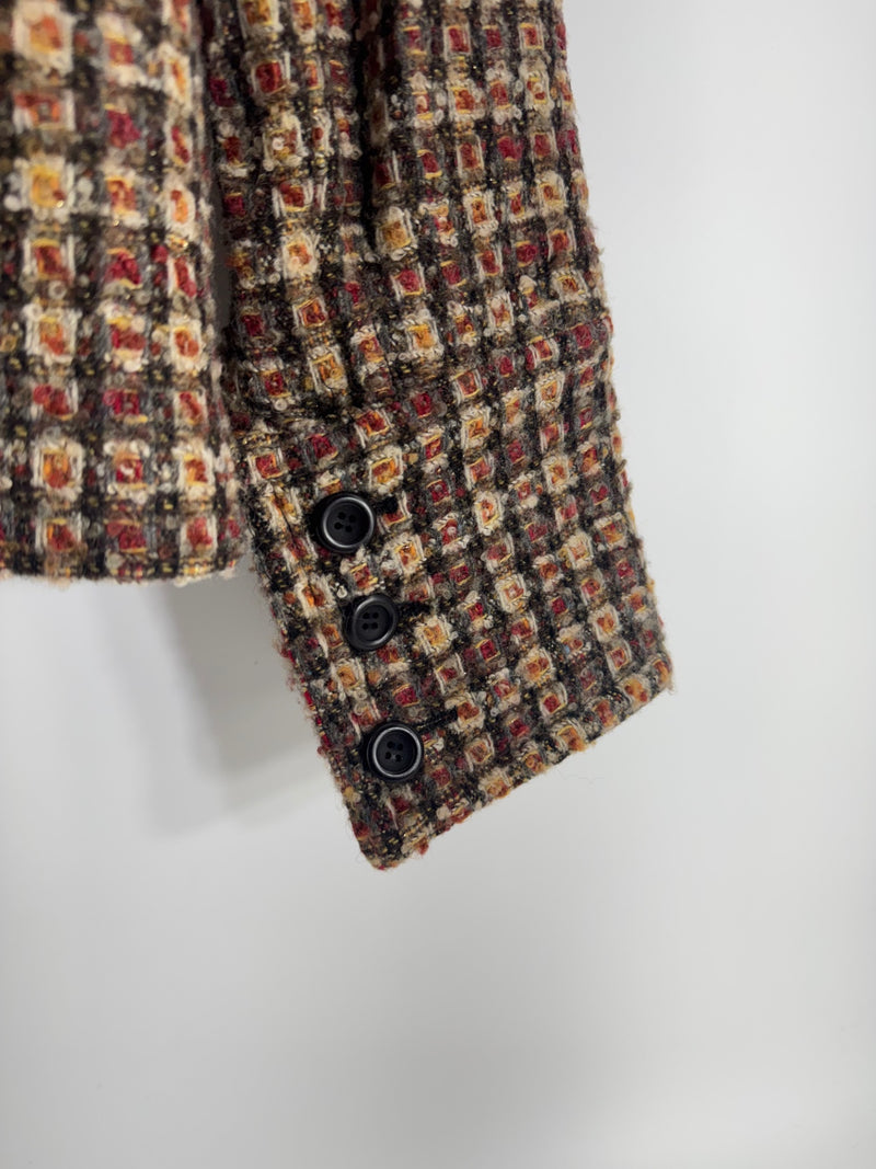 Arden B Wool Blend Button Jacket Size SM