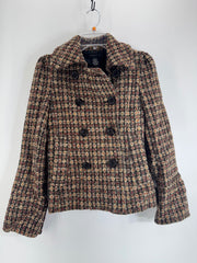 Arden B Wool Blend Button Jacket Size SM