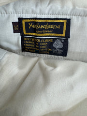 Yves Saint Laurent Brown Wool Pants Size 36