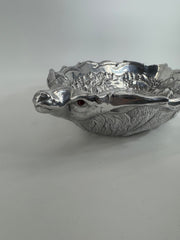 Arthur Court Aluminum Deer Bowl