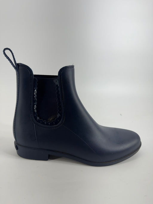 Jack Rogers Blue Ankle Rain Boots Size 8