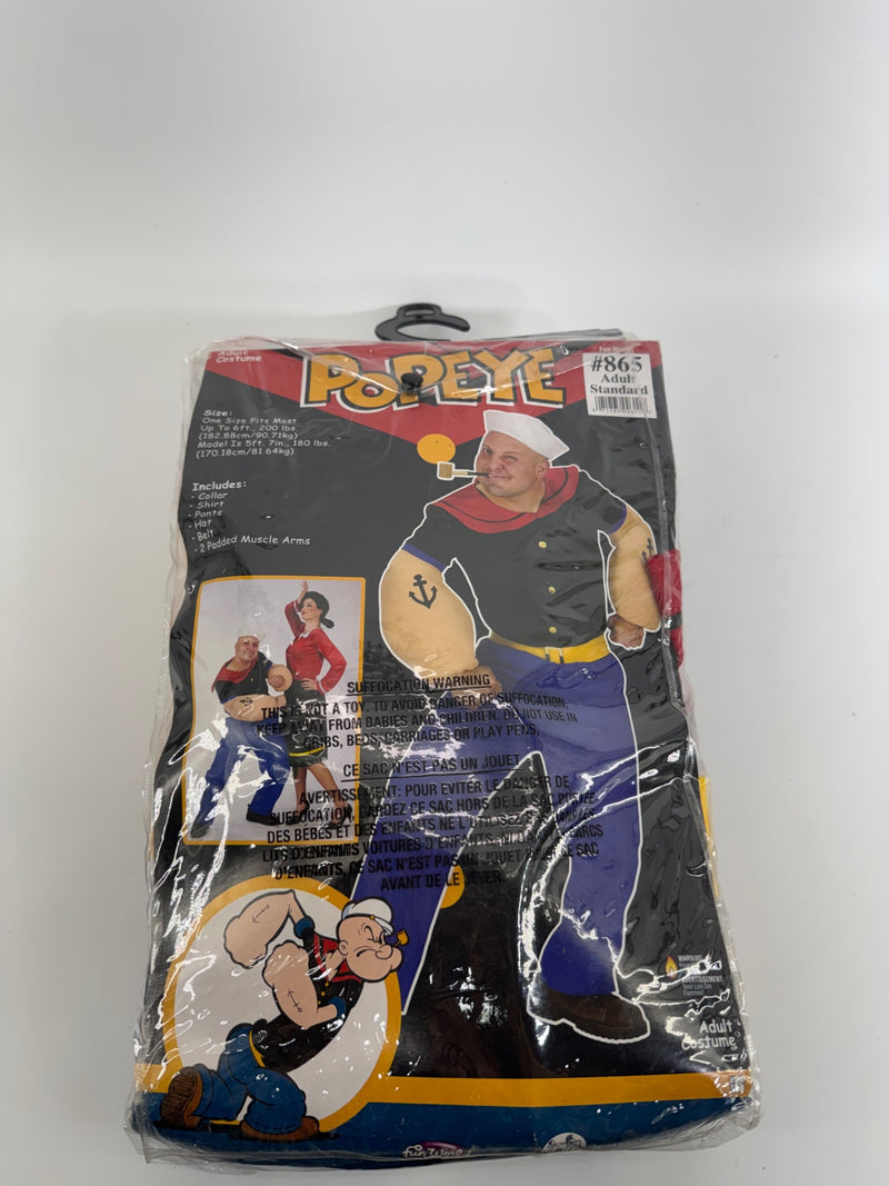 Fun World Popeyes Costume One Size Fits Most