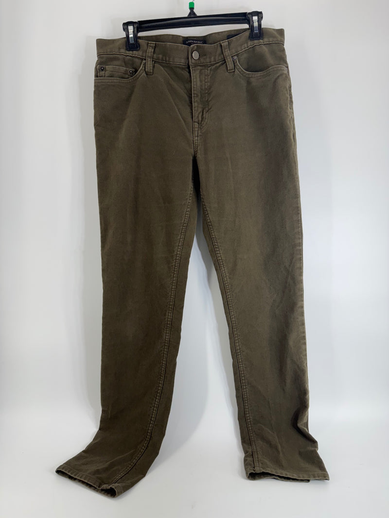 Banana Republic Green Slim Fit Pants Size 32