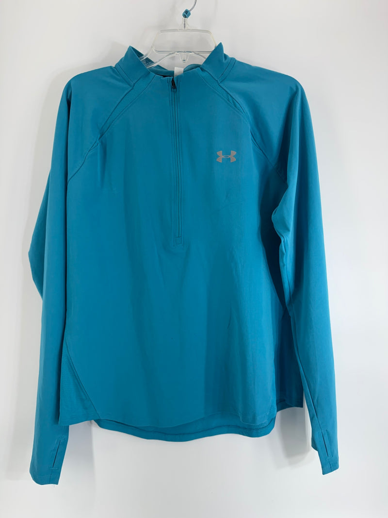 Under Armour Blue Athletic Pullover Size XL