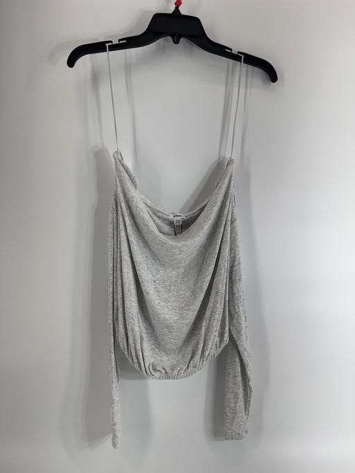 Garage Gray Off Shoulder Top Size XS