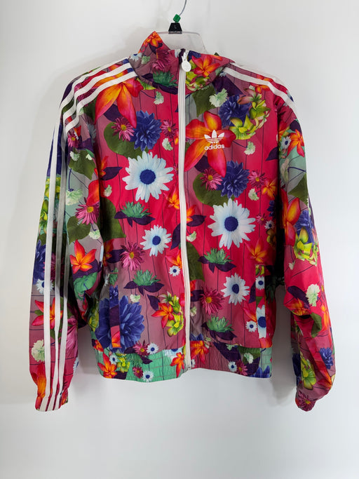 Adidas Multicolor Floral Jacket Size LG