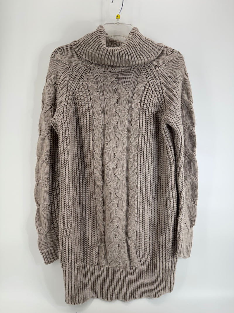 Romeo + Juliet Knit Taupe Dress Size M