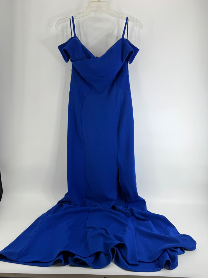 Nightway Blue Evening Gown Size 6