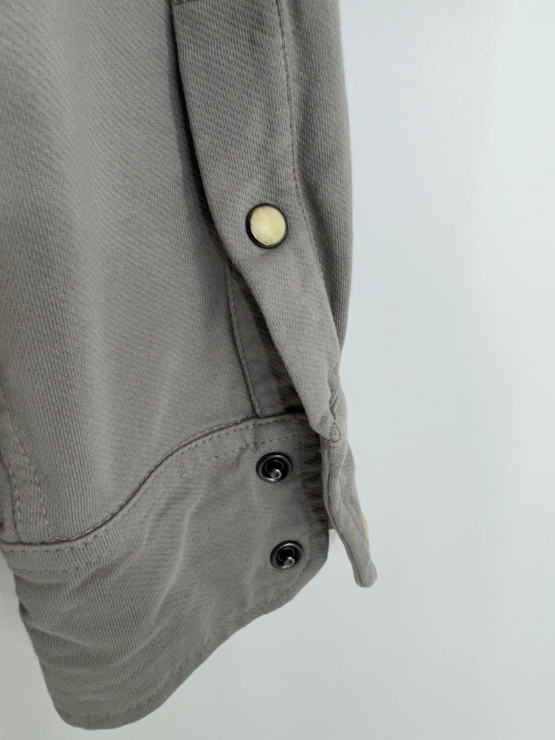 The Normal Brand Gray Button Up Size LG